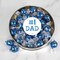 Father's Day Candy Gift Tin with Chocolate Lindor Truffles by Lindt Large Plastic Tin with Sticker By Just Candy